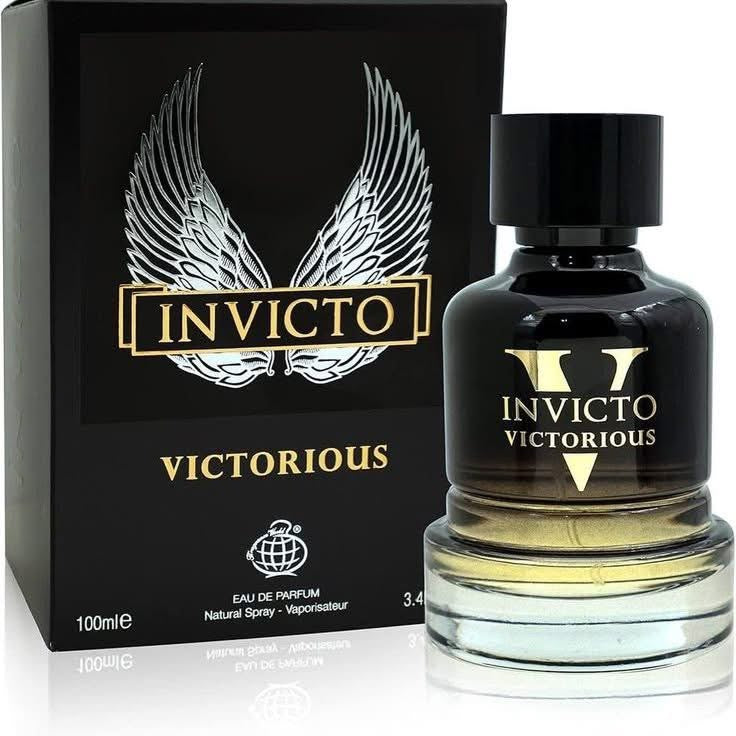 Invicto Victorious eau de parfum homme 100 ml, flacon noir et coffret