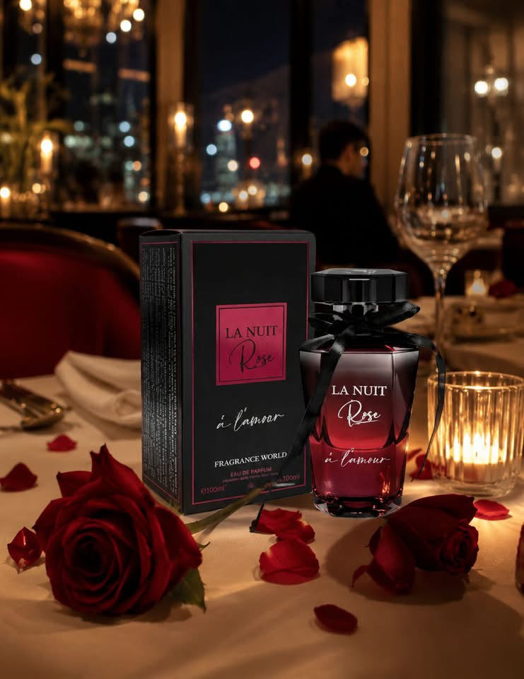 La Nuit Rose à l’Amour avec roses rouges dans une ambiance de dîner romantique